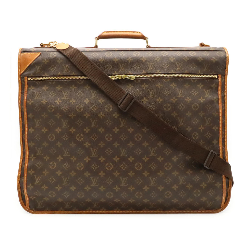 LOUIS VUITTON Monogram Portable Cinq Centre Garment Case Suit Cover